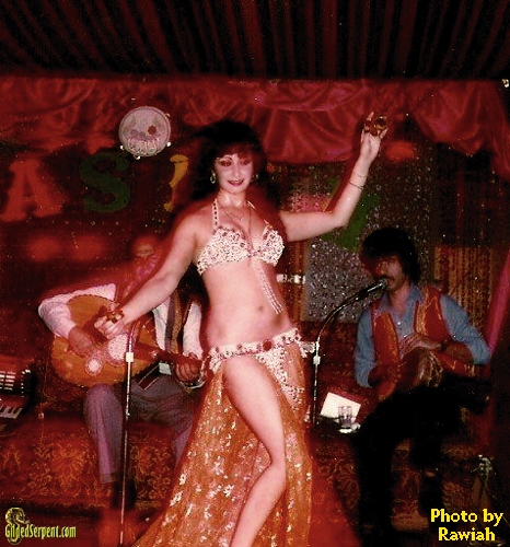 Anzelle dances at the Casbah