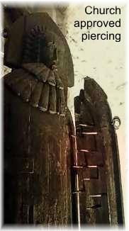 iron maiden, a torture device for witches