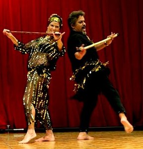 Atemis and Hassan Deeb dance at Carnival of Stars 2006