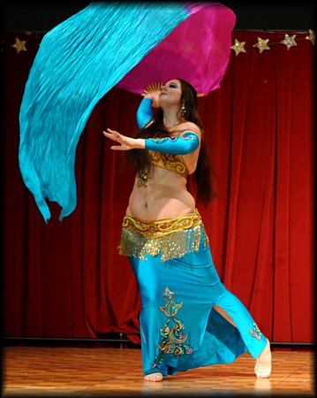 Manzehda belly dances