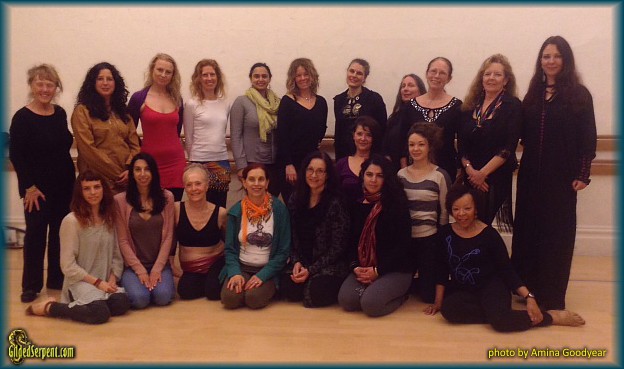 Class photo for Yasmin's Zar workshop